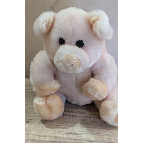 Kellytoy 2001 Plush Pig Stuffed Animal Toy 2" Pink & White Polyester Fiber Pigle - Picture 2 of 8